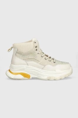 Zdjęcie produktu GOE sneakersy skórzane kolor biały MM2N4016.WHITE