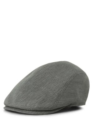Zdjęcie produktu Göttmann Męska lniana czapka z daszkiem - Jackson-A Mężczyźni len zielony wypukły wzór tkaniny,