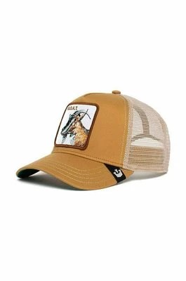 Zdjęcie produktu Goorin Bros czapka The GOAT kolor brązowy z nadrukiem 101-0385