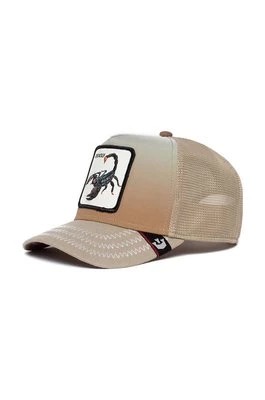 Zdjęcie produktu Goorin Bros czapka z daszkiem kolor beżowy wzorzysta