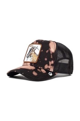 Zdjęcie produktu Goorin Bros czapka z daszkiem kolor czarny wzorzysta
