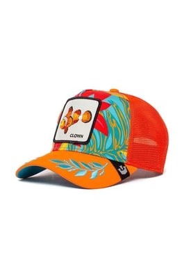 Zdjęcie produktu Goorin Bros czapka z daszkiem kolor pomarańczowy wzorzysta