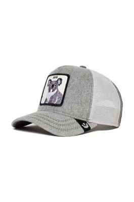Zdjęcie produktu Goorin Bros czapka z daszkiem kolor szary z aplikacją