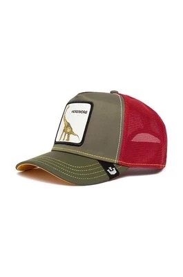 Zdjęcie produktu Goorin Bros czapka z daszkiem kolor zielony z aplikacją