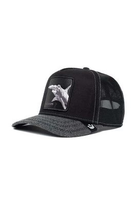 Zdjęcie produktu Goorin Bros czapka z daszkiem z domieszką wełny kolor czarny z aplikacją