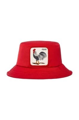 Zdjęcie produktu Goorin Bros kapelusz bawełniany kolor czerwony bawełniany