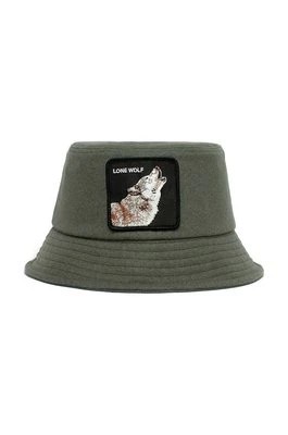 Zdjęcie produktu Goorin Bros kapelusz Wolf Heat kolor zielony wełniany