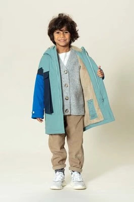 Zdjęcie produktu Gosoaky kurtka przeciwdeszczowa dziecięca CITY FOX kolor turkusowy
