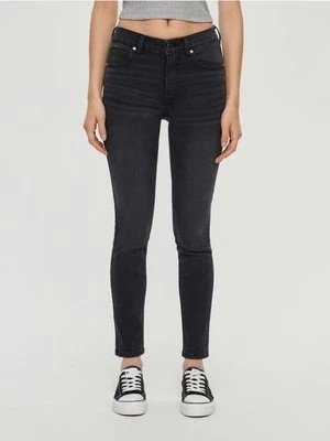 Zdjęcie produktu Grafitowe jeansy skinny fit z efektem push up House