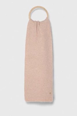 Zdjęcie produktu Granadilla szalik z domieszką wełny kolor różowy gładki