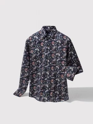 Zdjęcie produktu Granatowa koszula męska w wyraziste kwiaty Pako Lorente