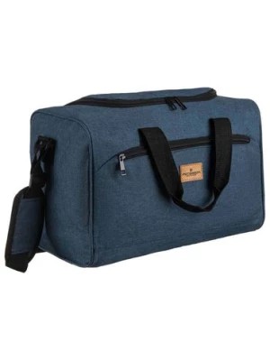 Zdjęcie produktu Granatowa torba podróżna idealna na bagaż podręczny - Peterson