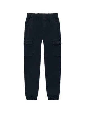 Zdjęcie produktu Granatowe spodnie bojówki dla chłopca Minoti