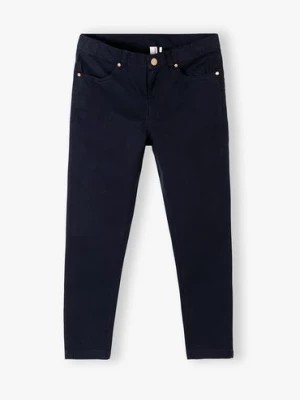 Zdjęcie produktu Granatowe spodnie dla dziewczynki Lincoln & Sharks by 5.10.15.
