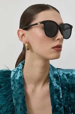 Zdjęcie produktu Gucci okulary przeciwsłoneczne GG1180SK damskie kolor czarny