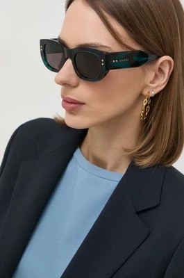 Zdjęcie produktu Gucci okulary przeciwsłoneczne damskie kolor czarny GG1215S