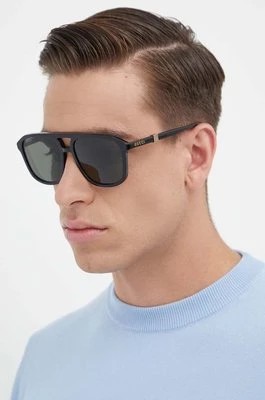 Zdjęcie produktu Gucci okulary przeciwsłoneczne męskie kolor czarny GG1494S