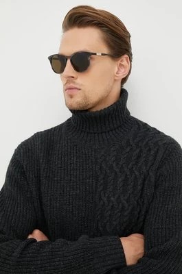 Zdjęcie produktu Gucci okulary przeciwsłoneczne męskie kolor szary