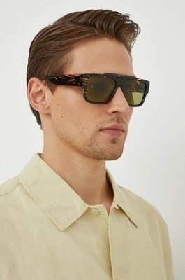 Zdjęcie produktu Gucci okulary przeciwsłoneczne męskie kolor zielony GG1460S