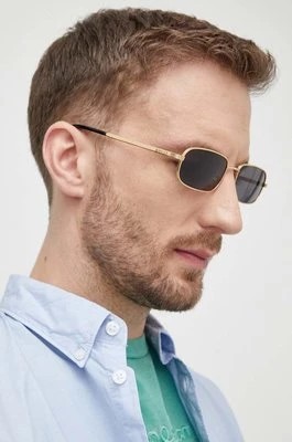 Zdjęcie produktu Gucci okulary przeciwsłoneczne męskie kolor złoty GG1457S