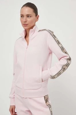 Zdjęcie produktu Guess bluza BRITNEY damska kolor różowy z aplikacją V2YQ16 KB3P2