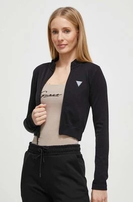 Zdjęcie produktu Guess bluza damska kolor czarny gładka V4RP01 Z3CC0