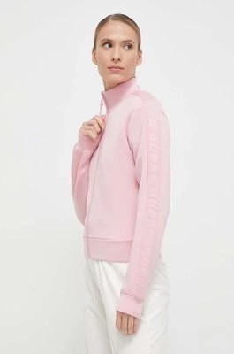 Zdjęcie produktu Guess bluza NEW ALLIE damska kolor różowy gładka V2YQ17 K7UW2