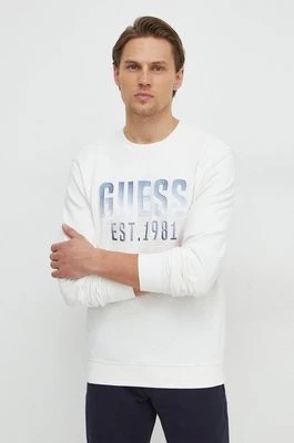 Zdjęcie produktu Guess bluza BEAU męska kolor biały z aplikacją M4RQ08 KBK32