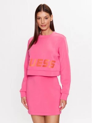 Zdjęcie produktu Guess Bluza V3YQ02 K7UW2 Różowy Oversize