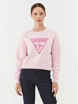 Zdjęcie produktu Guess Bluza W3BQ11 K9Z21 Różowy Regular Fit