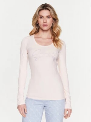 Zdjęcie produktu Guess Bluzka Adelina W3RI49 J1314 Różowy Slim Fit
