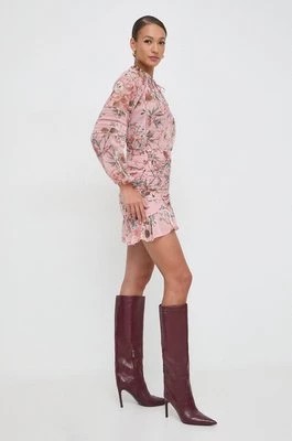 Zdjęcie produktu Guess bluzka GILDA damska kolor różowy wzorzysta W3GH60 WDW82