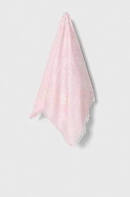 Zdjęcie produktu Guess chusta ELIETTE damska kolor różowy wzorzysta AW5111 VIS03