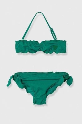 Zdjęcie produktu Guess dwuczęściowy strój kąpielowy dziecięcy kolor zielony