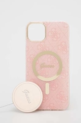 Zdjęcie produktu Guess etui na telefon i ładowarka iPhone 14 Plus 6,7'' kolor różowy