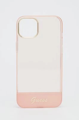 Zdjęcie produktu Guess etui na telefon iPhone 14 Plus 6,7" kolor różowy