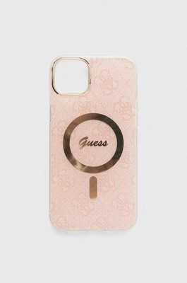 Zdjęcie produktu Guess etui na telefon iPhone 14 Plus 6.7" kolor różowy