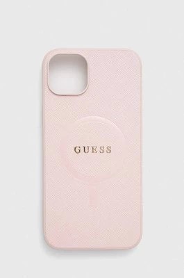 Zdjęcie produktu Guess etui na telefon iPhone 15 Plus / 14 Plus 6.7'' kolor różowy