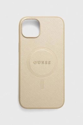 Zdjęcie produktu Guess etui na telefon iPhone 15 Plus 6.7 kolor złoty