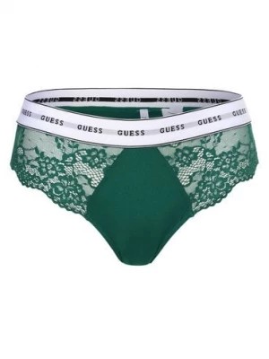 Zdjęcie produktu GUESS Figi Kobiety Sztuczne włókno zielony jednolity,