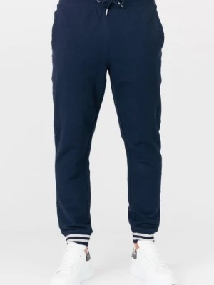 Zdjęcie produktu GUESS Granatowe męskie spodnie dresowe