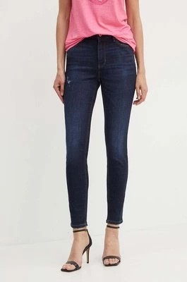 Zdjęcie produktu Guess jeansy damskie kolor granatowy W4YA46 D4H18
