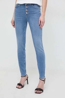 Zdjęcie produktu Guess jeansy 1981 EXPOSED damskie kolor niebieski W4RA28 D5903