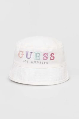 Zdjęcie produktu Guess kapelusz dziecięcy kolor biały