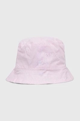 Zdjęcie produktu Guess kapelusz niemowlęcy kolor różowy
