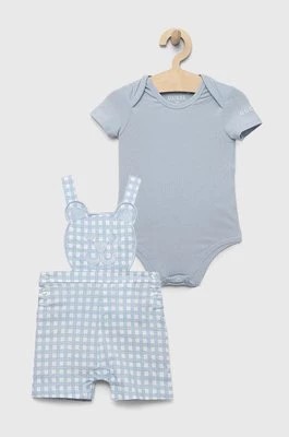 Zdjęcie produktu Guess komplet niemowlęcy kolor niebieski