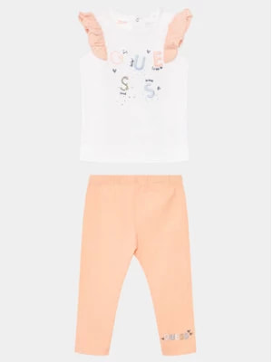 Zdjęcie produktu Guess Komplet t-shirt i legginsy A4GG03 K6YW4 Pomarańczowy Regular Fit
