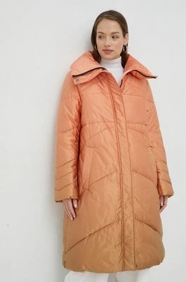 Zdjęcie produktu Guess kurtka damska kolor pomarańczowy zimowa