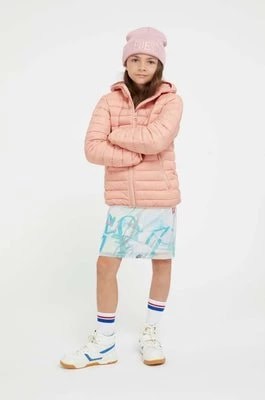 Zdjęcie produktu Guess kurtka dziecięca kolor różowy