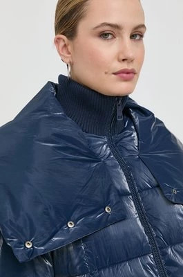 Zdjęcie produktu Guess kurtka Mathilde damska kolor granatowy zimowa